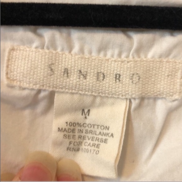 Sandro White Jacket - Picture 4 of 5